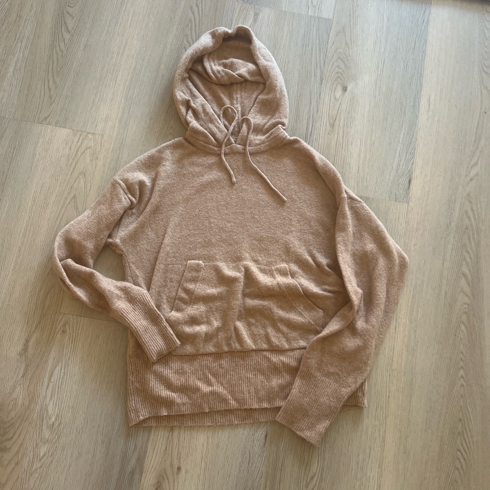 J Crew Merino Wool sweater hoodie - Small